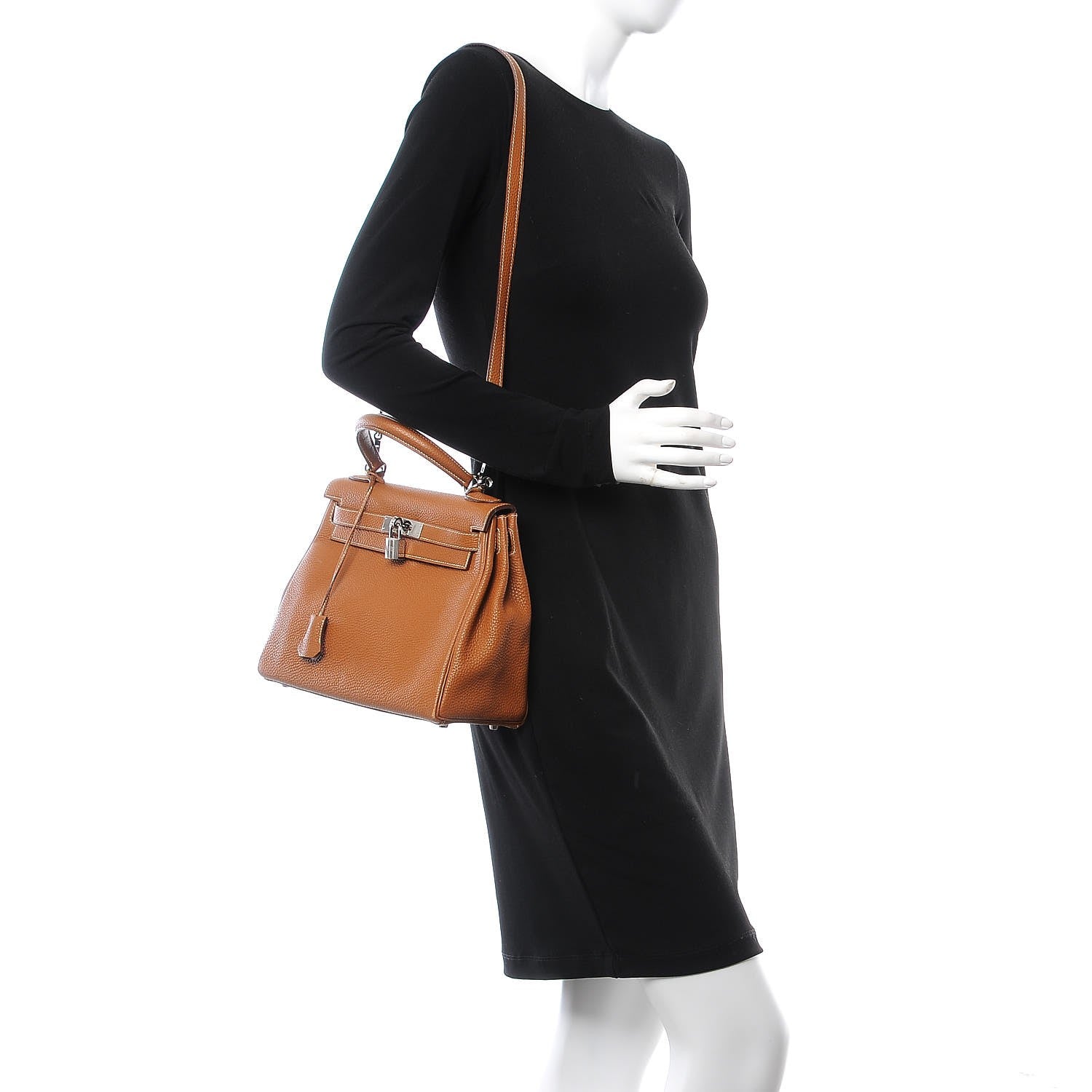 Hermes Togo Kelly Retourne 28 Gold 2 of 38