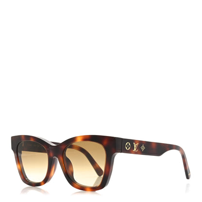 Louis Vuitton Acetate Blanca Sunglasses Z1466E Tortoise 1 of 6