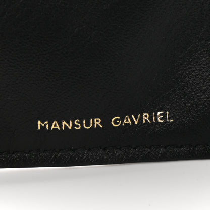 Mansur Gavriel Lambskin Oversized Tote Black 7 of 10
