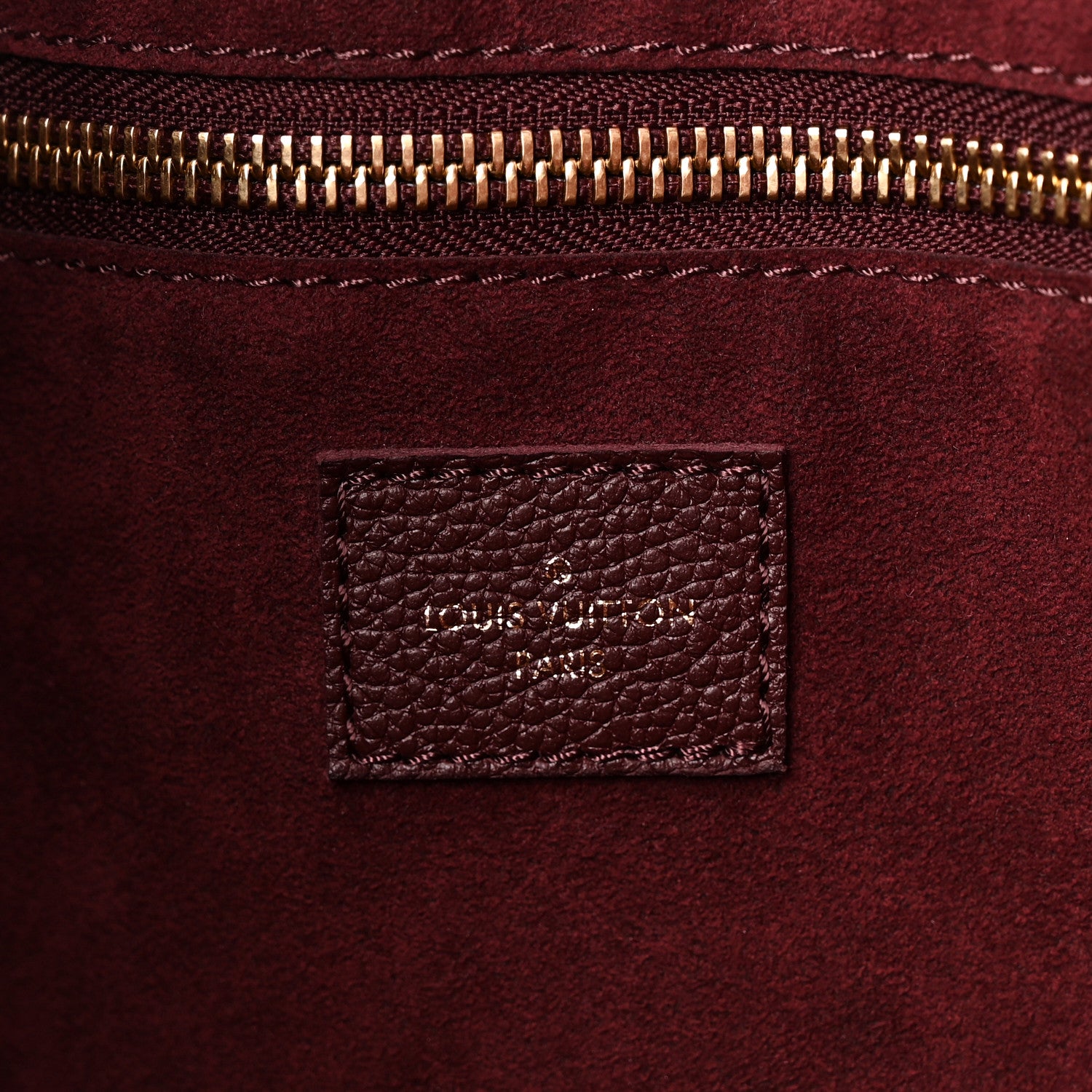 Louis Vuitton Empreinte Monogram Giant Neverfull MM Wine 7 of 10
