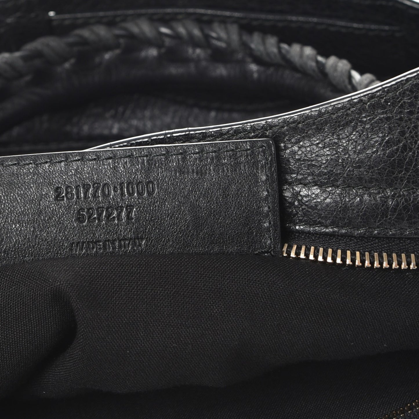 Agneau Giant 12 Rose Gold Hardware City Black