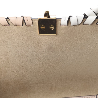 Fendi Vitello Liberty Whipstitch Bow Small Kan I Shoulder Bag Plaster Multicolor 12 of 12