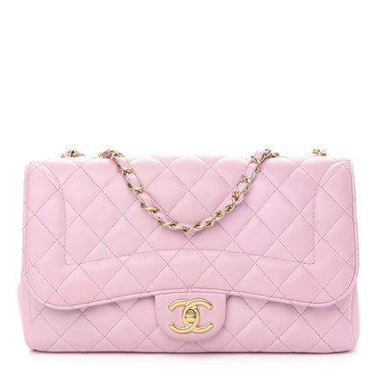 Chanel Lambskin Quilted Medium Mademoiselle Chic Flap Pink 1 of 9