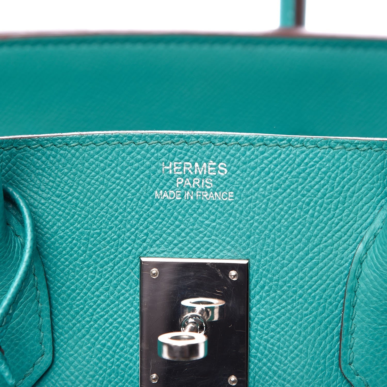 Hermes Epsom Birkin 35 Bleu Paon 8 of 10