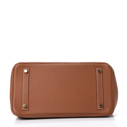 Hermes Togo Birkin 30 Gold 5 of 38