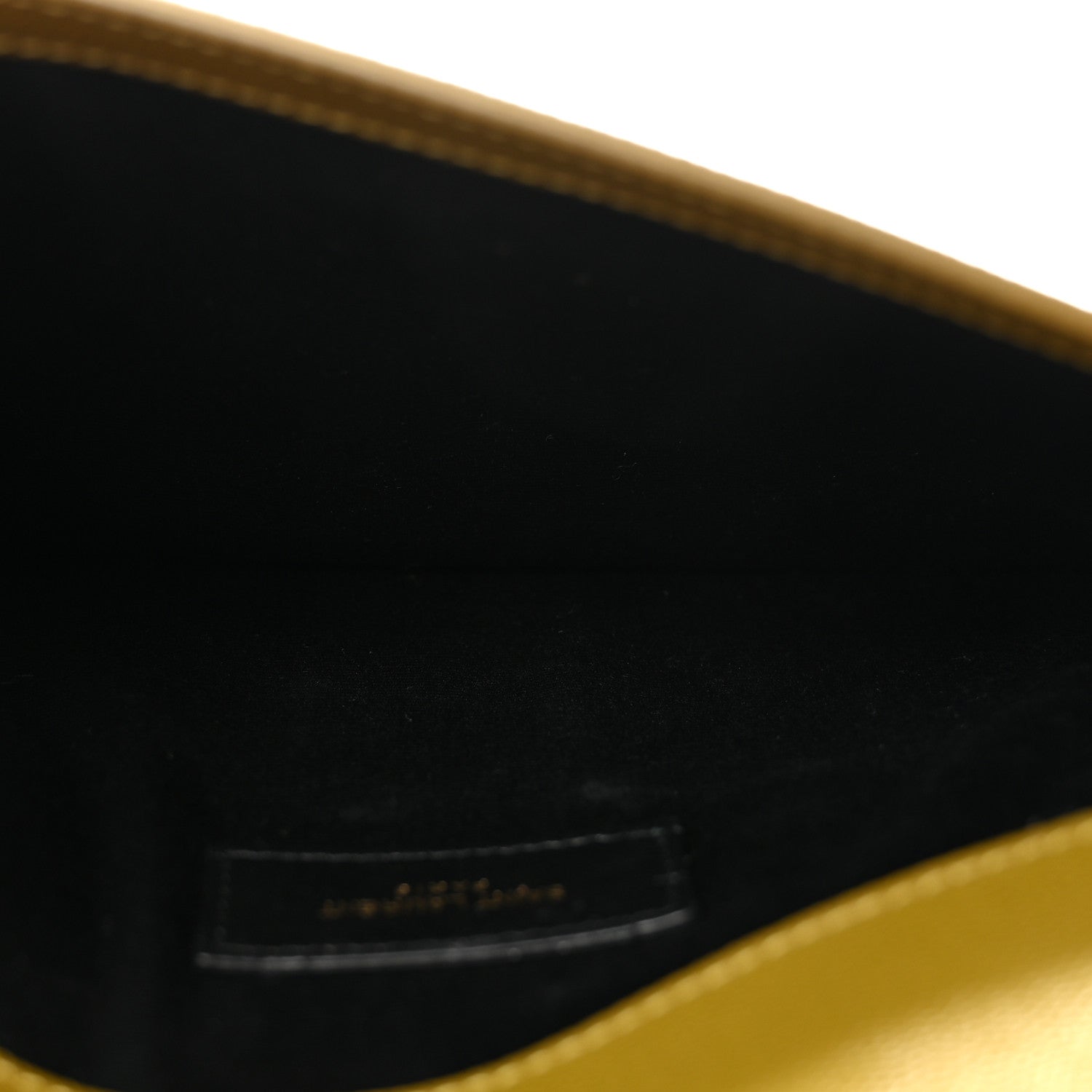 Saint Laurent Grain De Poudre Uptown Pouch Olive Drab 5 of 6