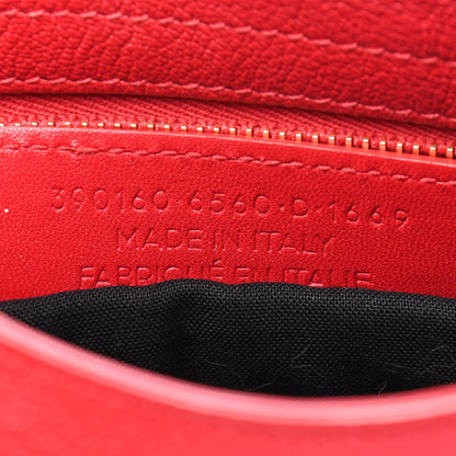 Balenciaga Chevre Gold Metallic Edge Hardware Mini City Rouge Grenade 7 of 9