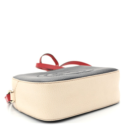 Gucci Dollar Calfskin Small Soho Disco Bag Blue Hibiscus Red Mystic White 4 of 10