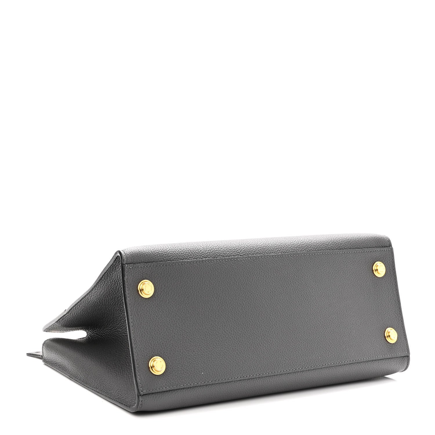 Louis Vuitton Taurillon City Steamer MM Gris 4 of 9