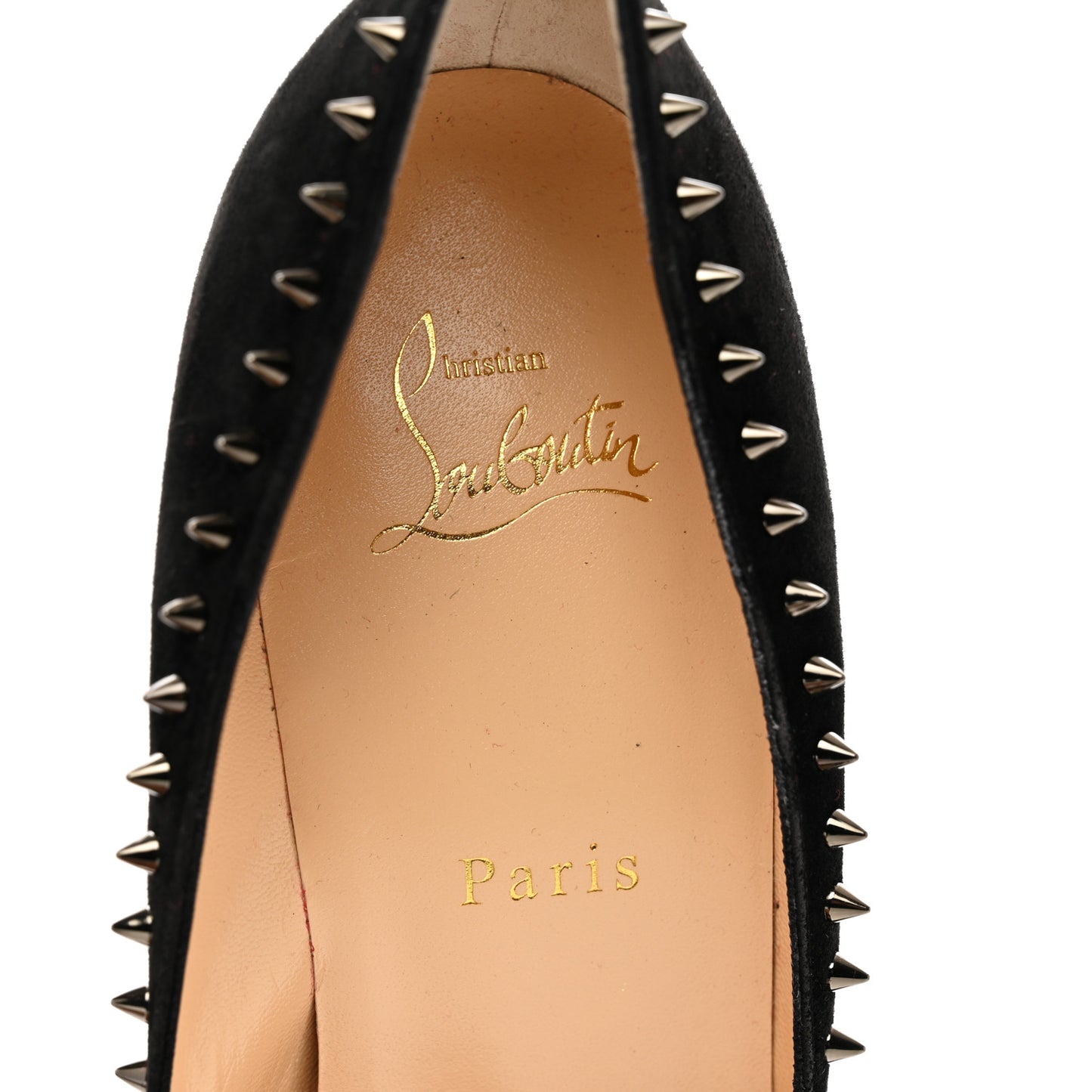Veau Velours Anjalina 100 Pumps 40.5 Black Gun