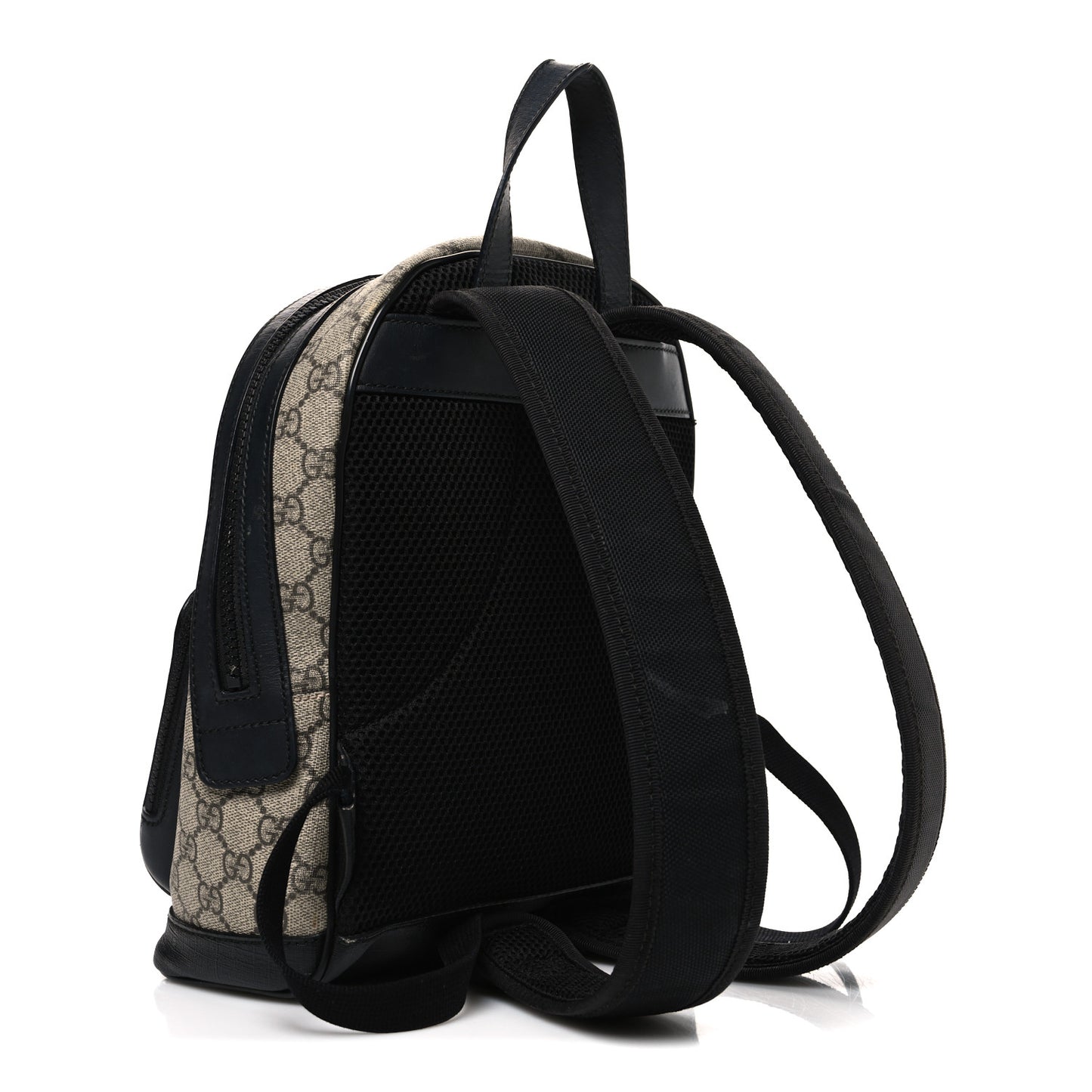 GG Supreme Monogram Small Eden Day Backpack Black