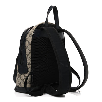 Gucci GG Supreme Monogram Small Eden Day Backpack Black 3 of 11