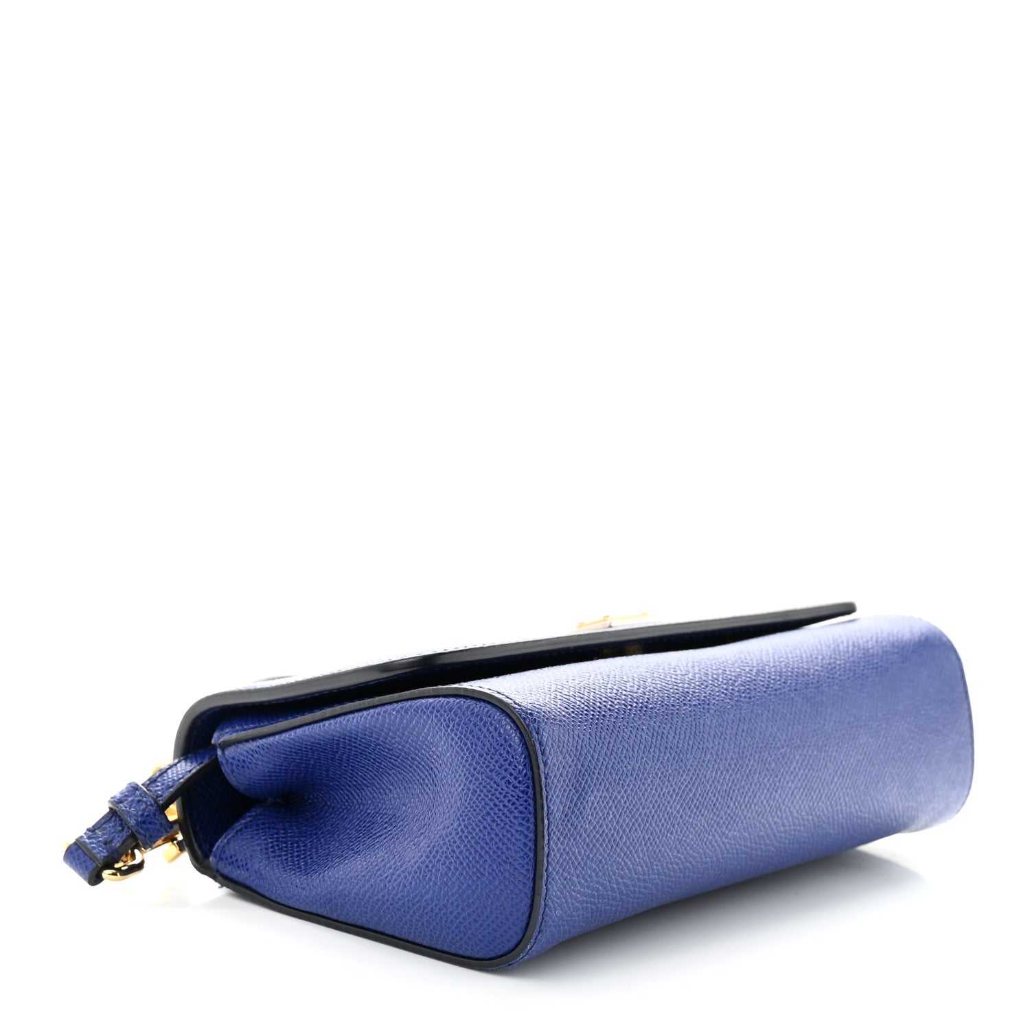 Dolce & Gabbana Dauphine Miss Sicily East West Shoulder Bag Blue 4 of 11