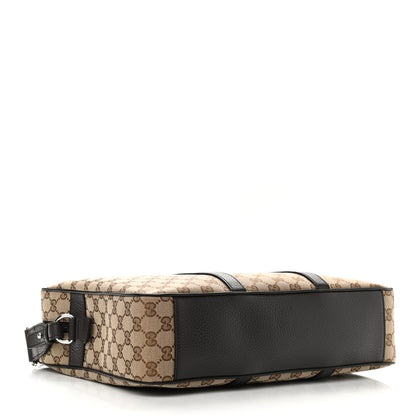 Gucci Monogram Briefcase Dark Brown 4 of 9