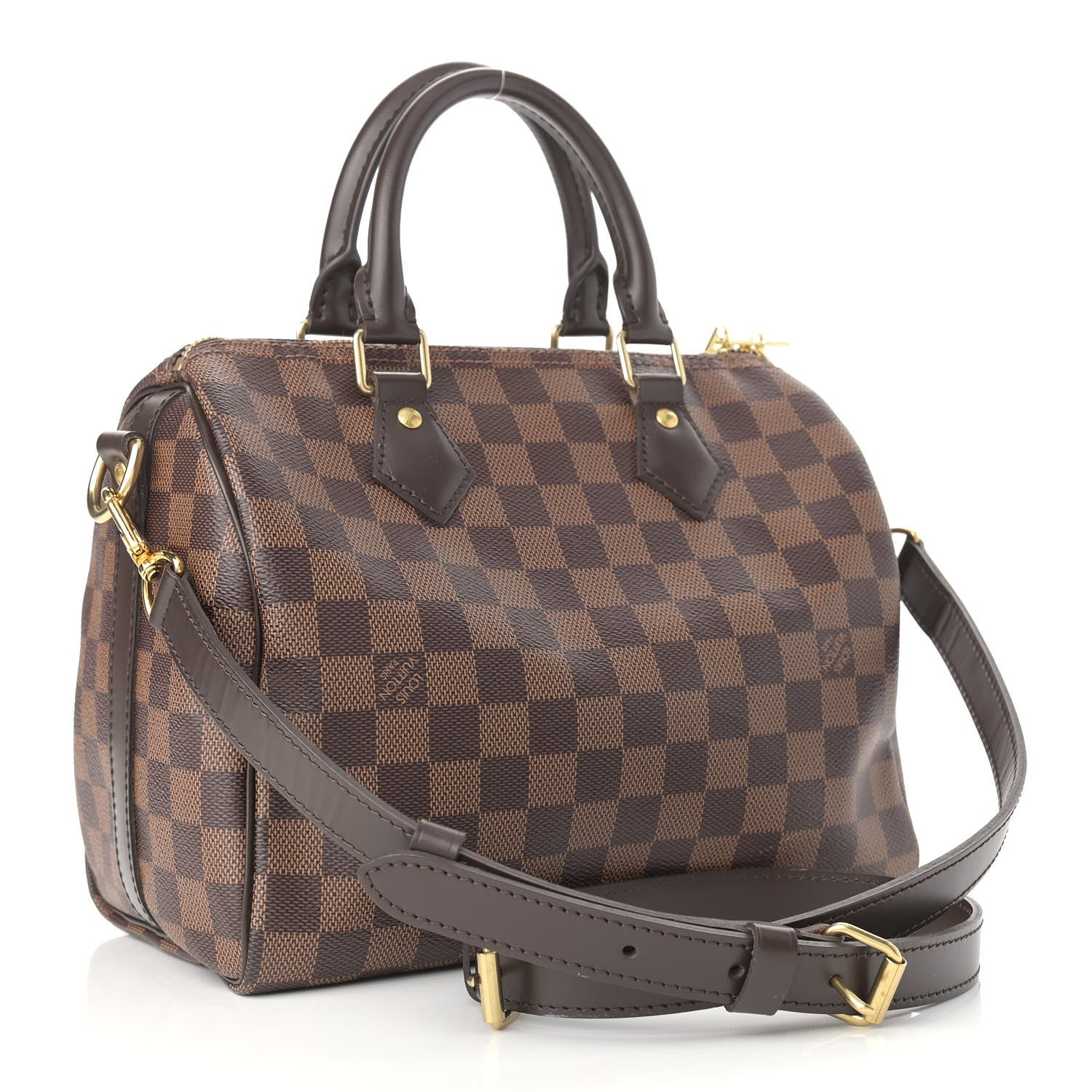 Louis Vuitton Damier Ebene Speedy Bandouliere 25 3 of 16