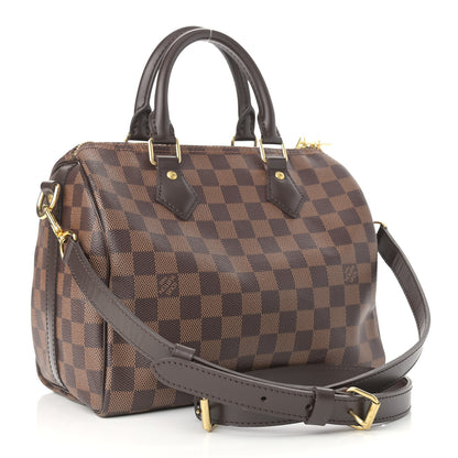 Louis Vuitton Damier Ebene Speedy Bandouliere 25 3 of 16