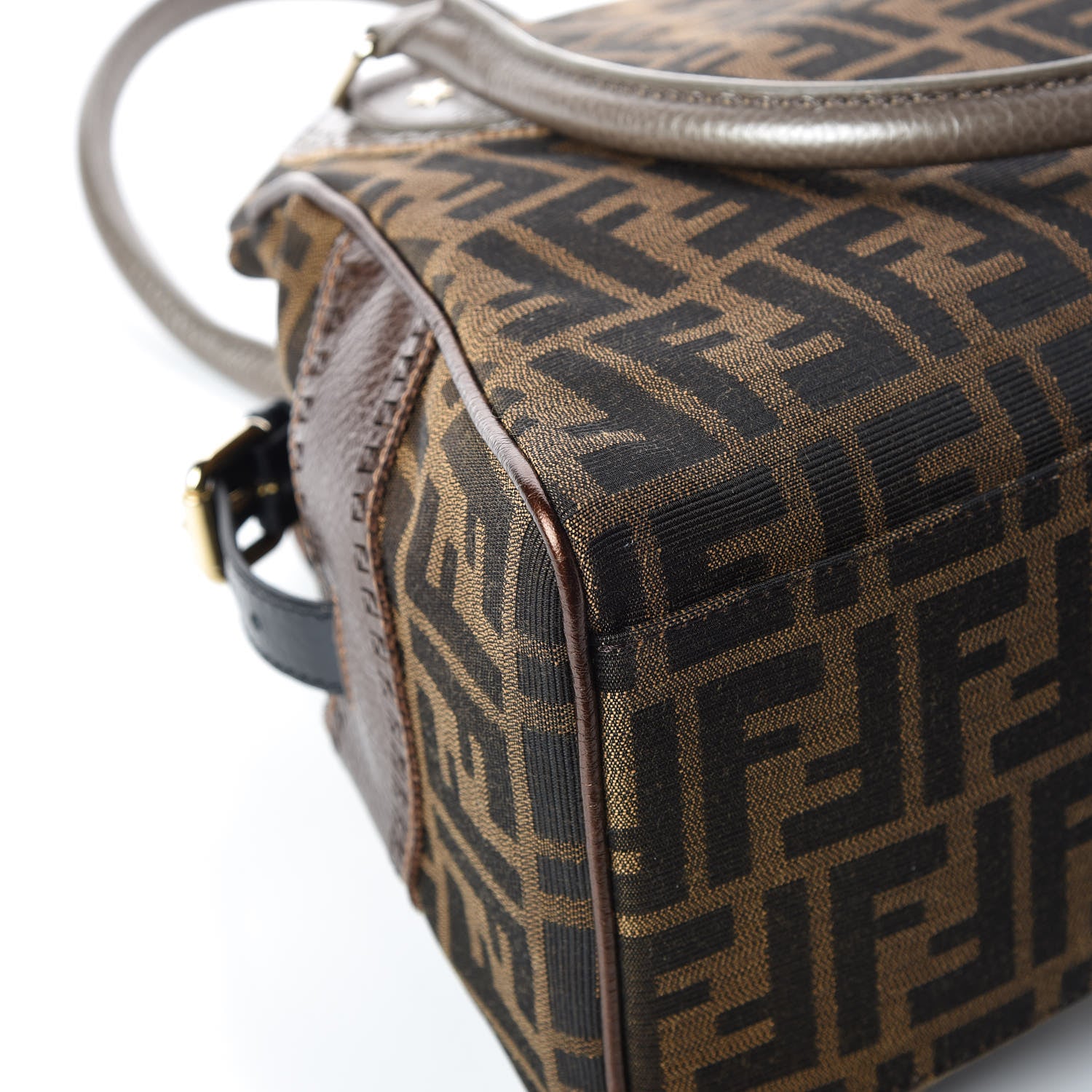 Fendi Zucca Star Embellished Bag De Jour Tobacco 13 of 13