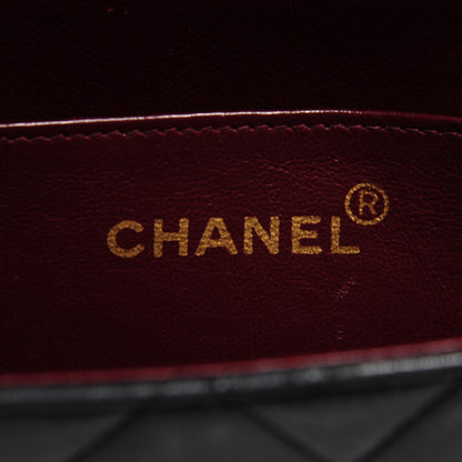 Chanel Lambskin Quilted XL Jumbo Flap Black 8 of 10