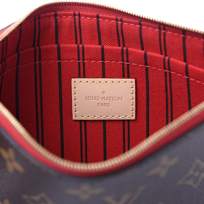 Louis Vuitton Monogram Neverfull MM GM Pochette Cherry 6 of 8