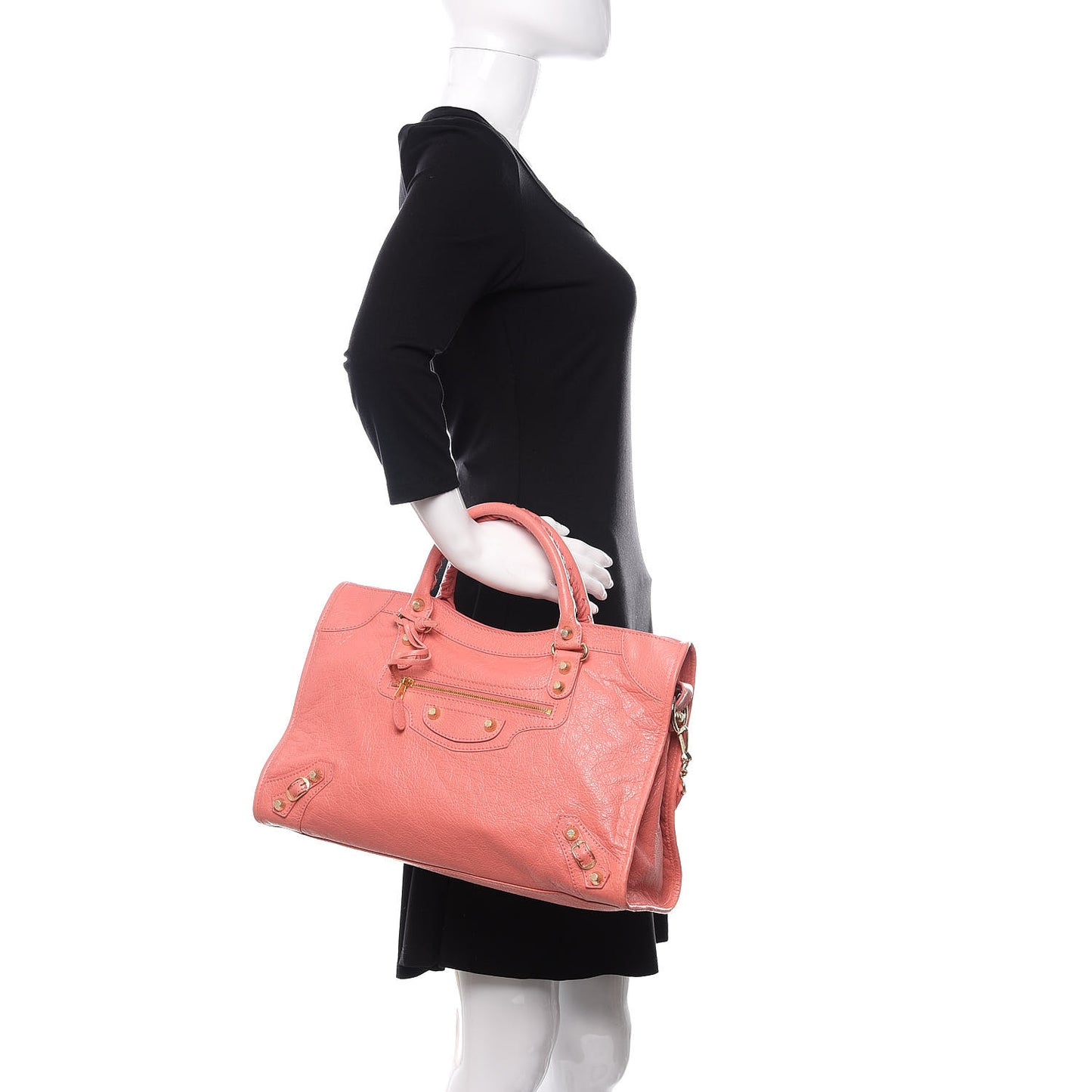 Agneau Giant 12 Gold Hardware City Rose Azalee Rose Jaipur