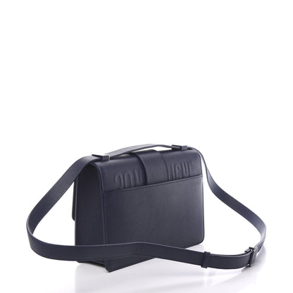 Christian Dior Ultra Matte Grained Calfskin 30 Montaigne Flap Bag Navy 2 of 10