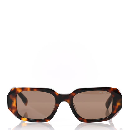 Prada Acetate Symbole Sunglasses SPR 17W Havana 2 of 8