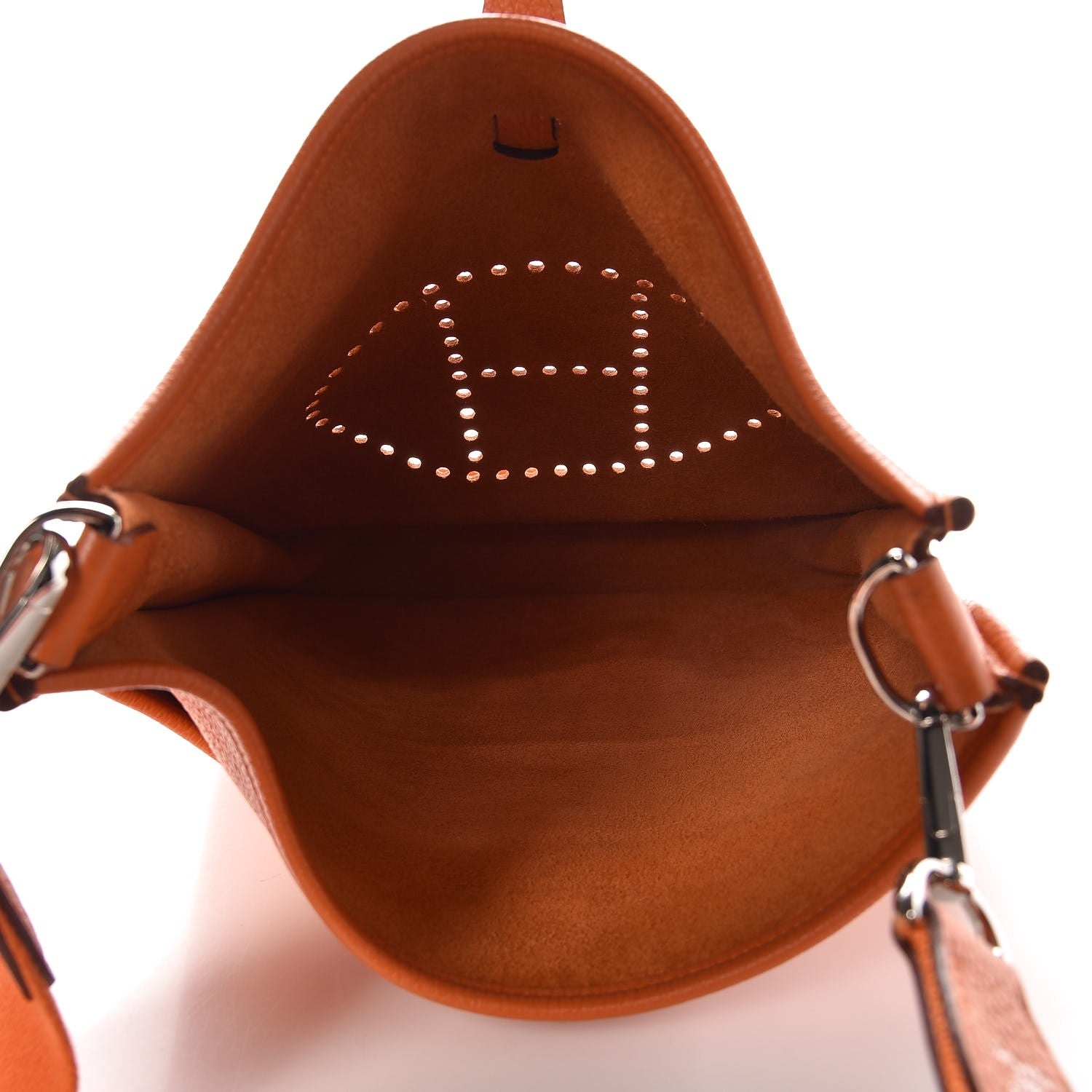 Hermes Taurillon Clemence Evelyne III PM Orange 5 of 9