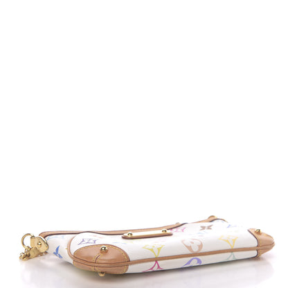 Louis Vuitton Monogram Multicolor Pochette Milla MM White 4 of 11