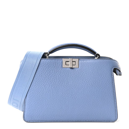 Fendi Cuoio Romano Vitello Cover Bi-Color Peekaboo I See U X Cross Satchel Tempesta 1 of 10
