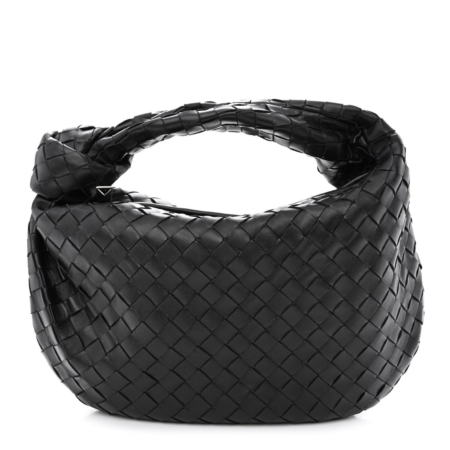 Nappa Intrecciato Teen Jodie Hobo Black