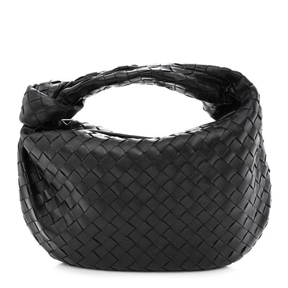 Bottega Veneta Nappa Intrecciato Teen Jodie Hobo Black 1 of 10