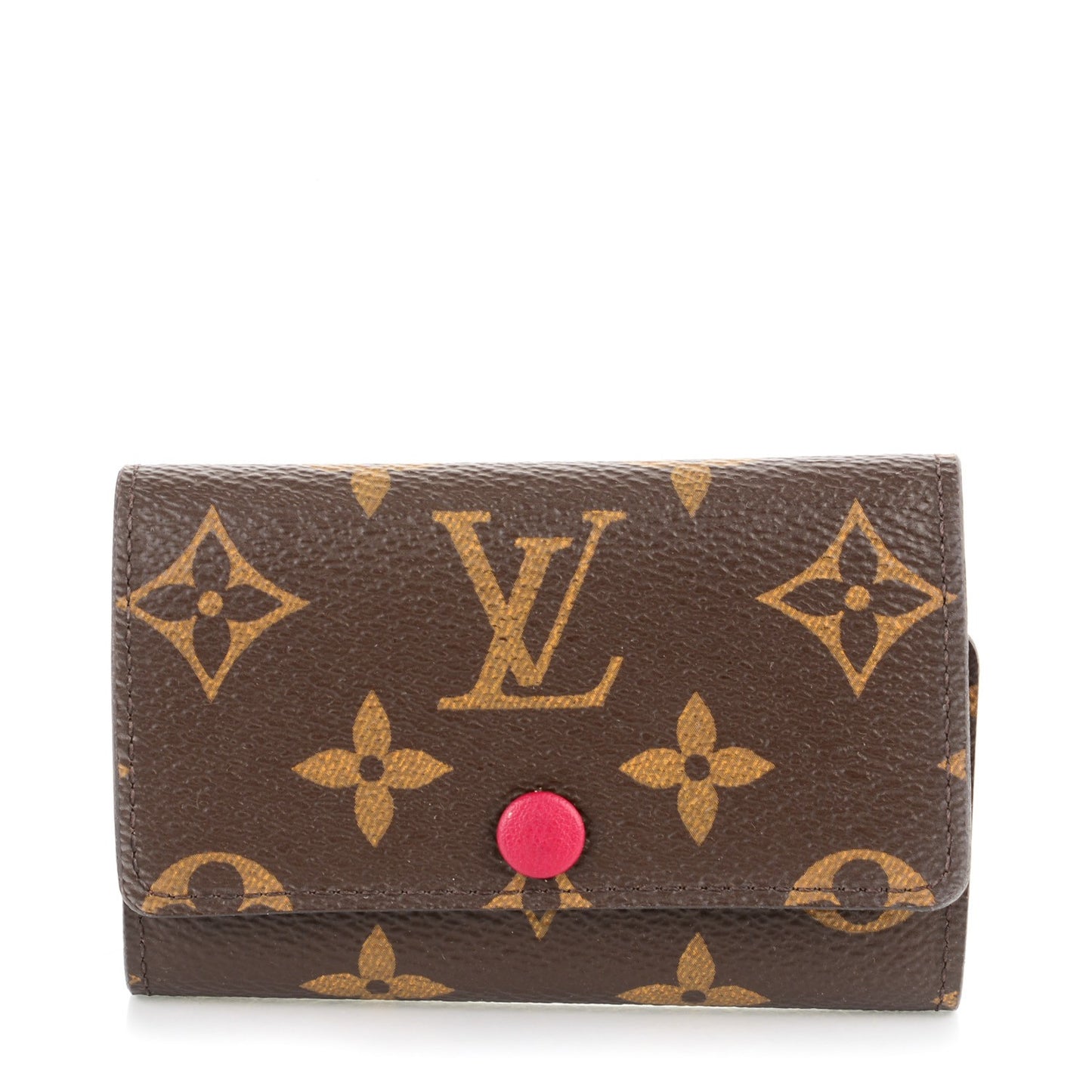 Monogram 6 Key Multicles Holder Fuchsia