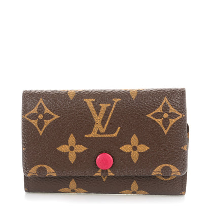 Louis Vuitton Monogram 6 Key Multicles Holder Fuchsia 1 of 11