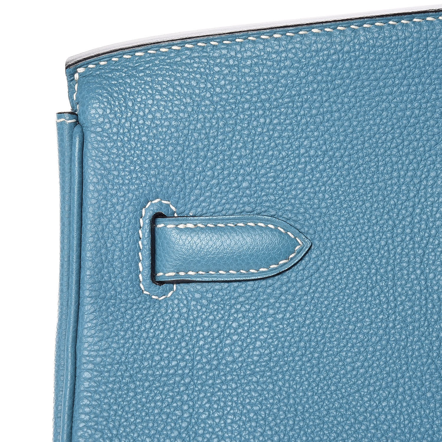 Hermes Togo Birkin 35 Blue Jean 8 of 34