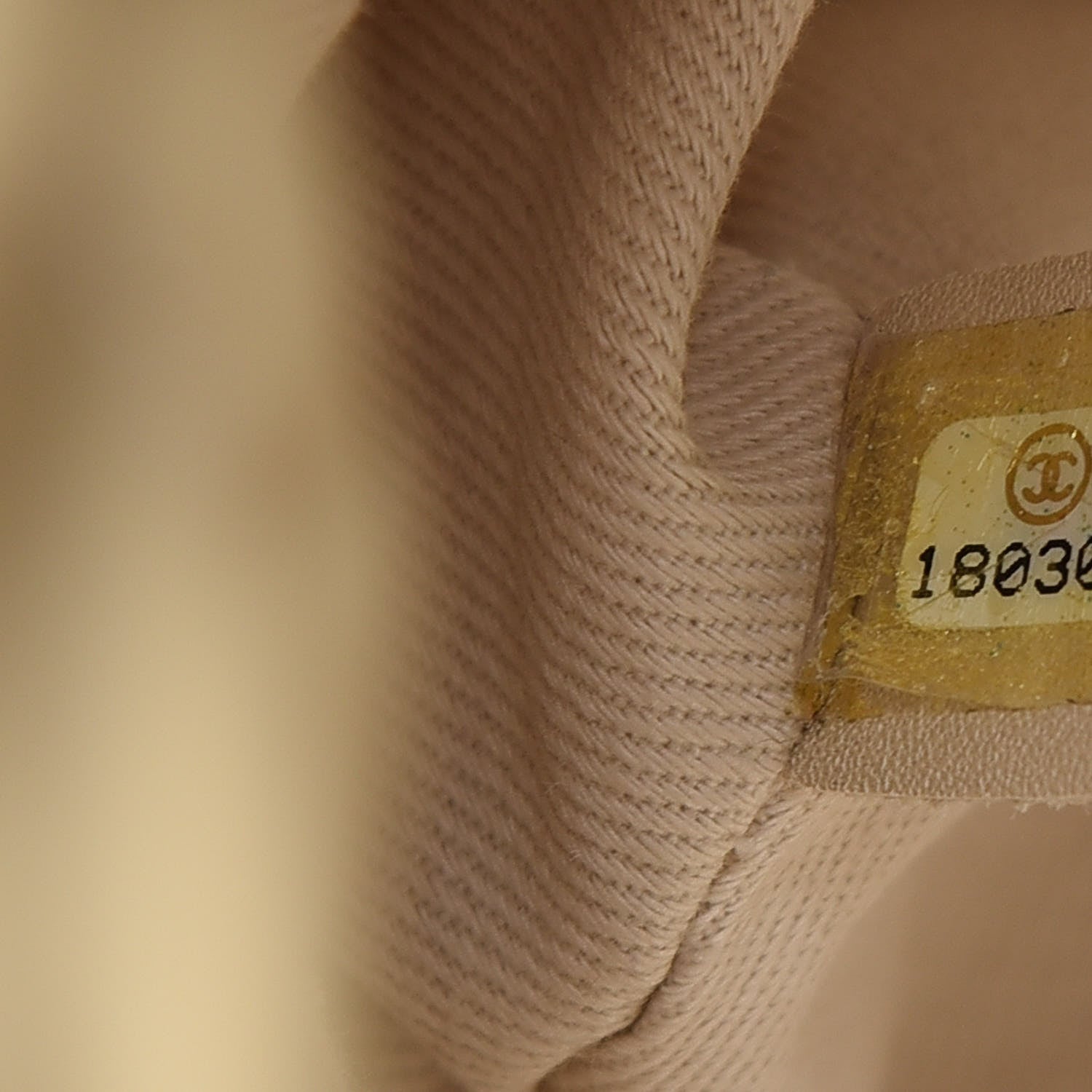Chanel Calfskin Contrast Stitch Tote Beige 8 of 18