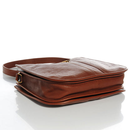 Saint Laurent Leather Medium Chyc Shoulder Bag Whiskey 4 of 10