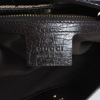 Gucci Monogram Hasler Shoulder Bag Ebony 6 of 8