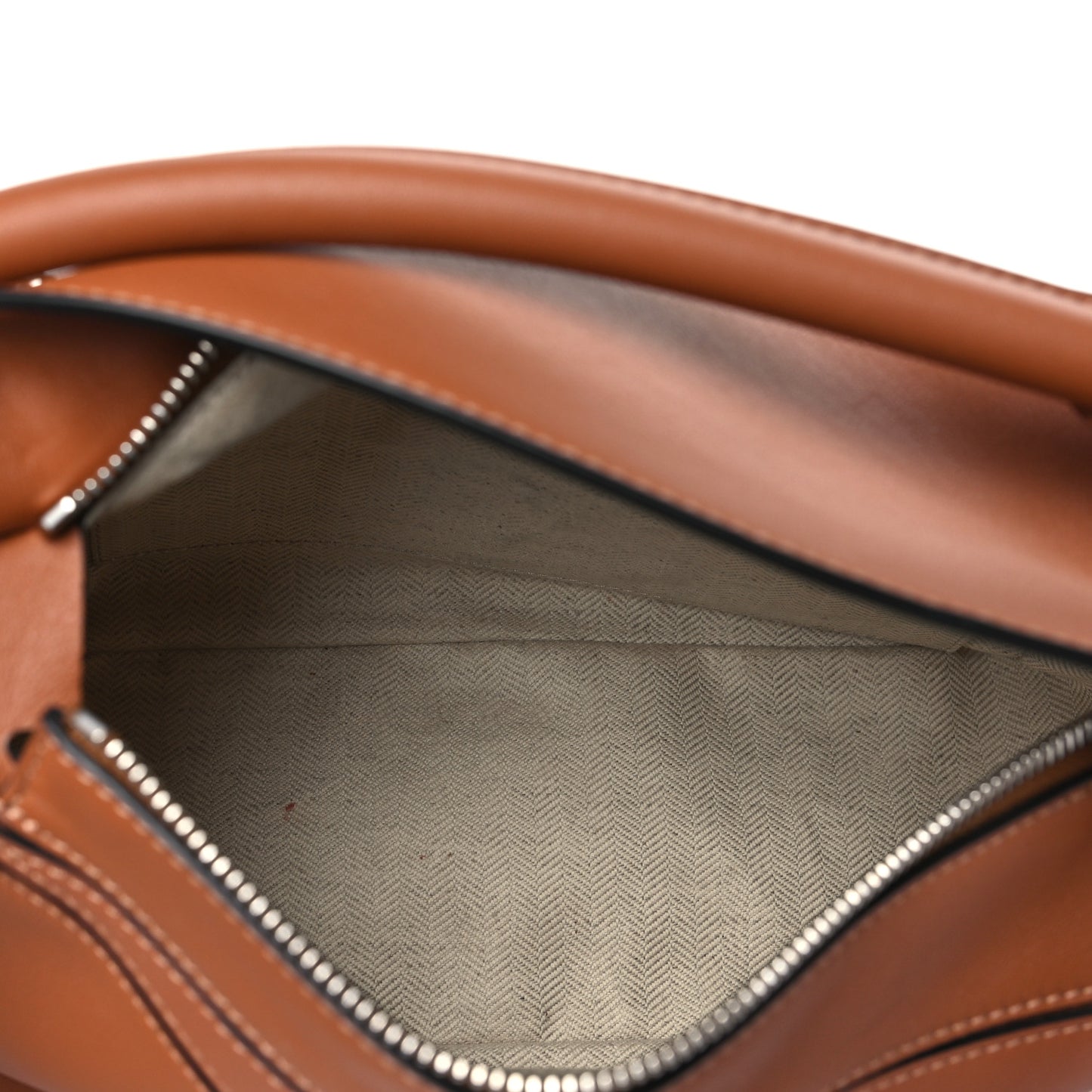 Calfskin Medium Puzzle Bag Tan
