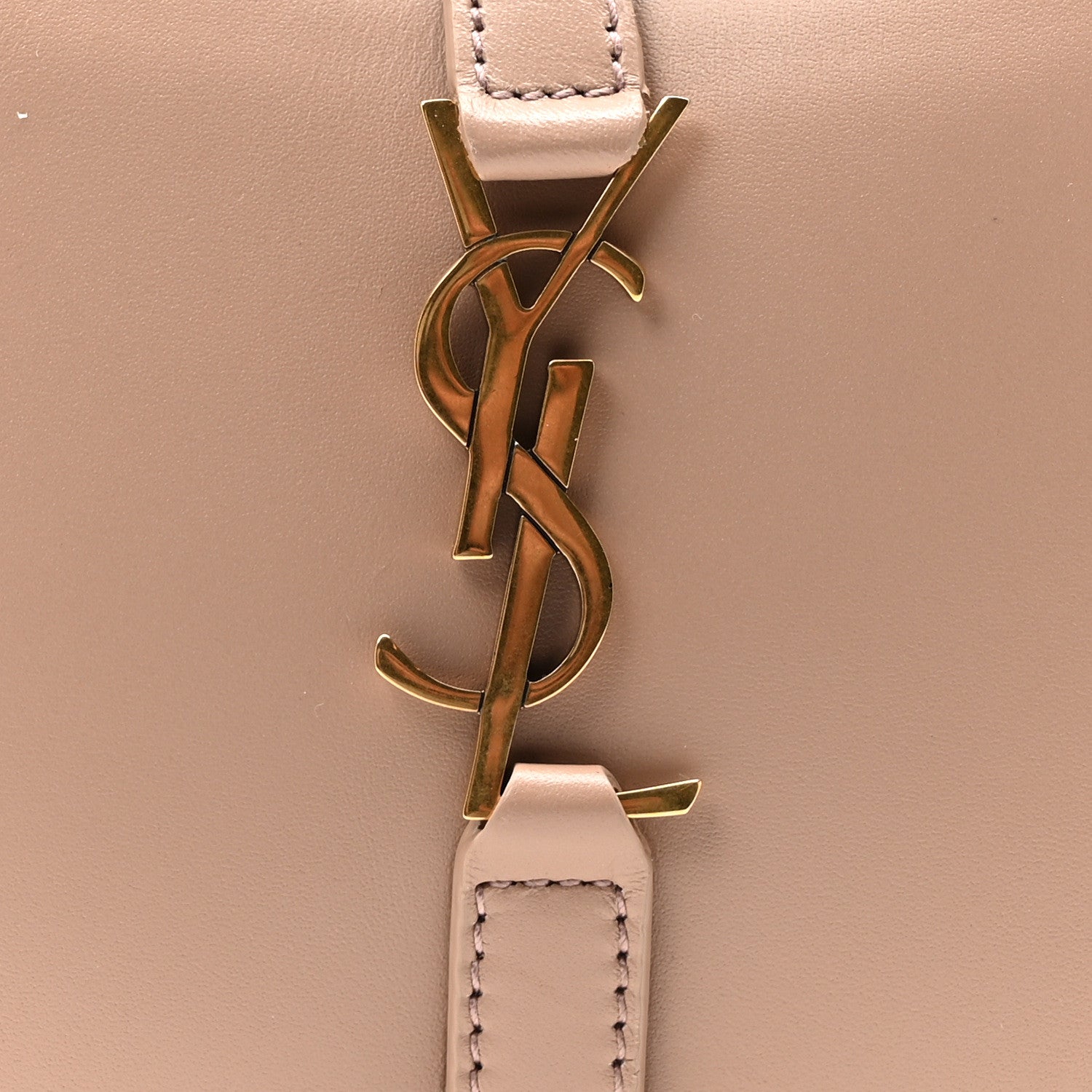 Saint Laurent Smooth Calfskin Le 5 A 7 Mini Hobo Rosy Sand 8 of 10