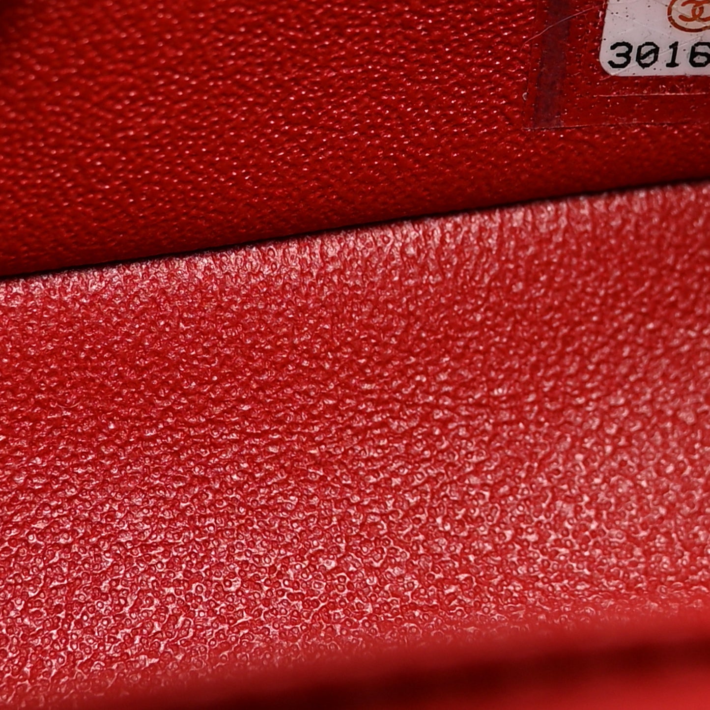 Lambskin Quilted Mini Rectangular Flap Red