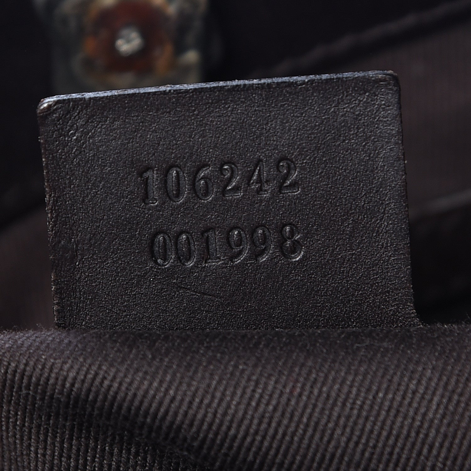 Gucci Monogram Hobo Dark Brown 7 of 19