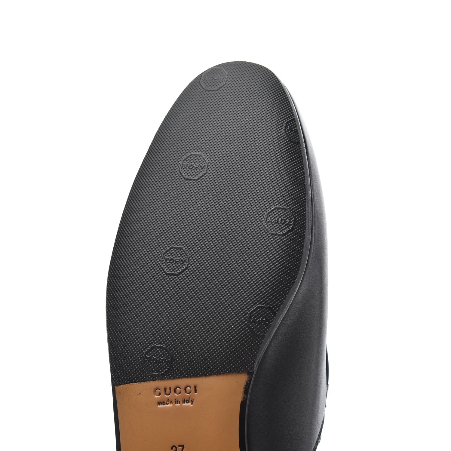 Gucci Calfskin Womens Princetown Slippers 37 Black 12 of 16