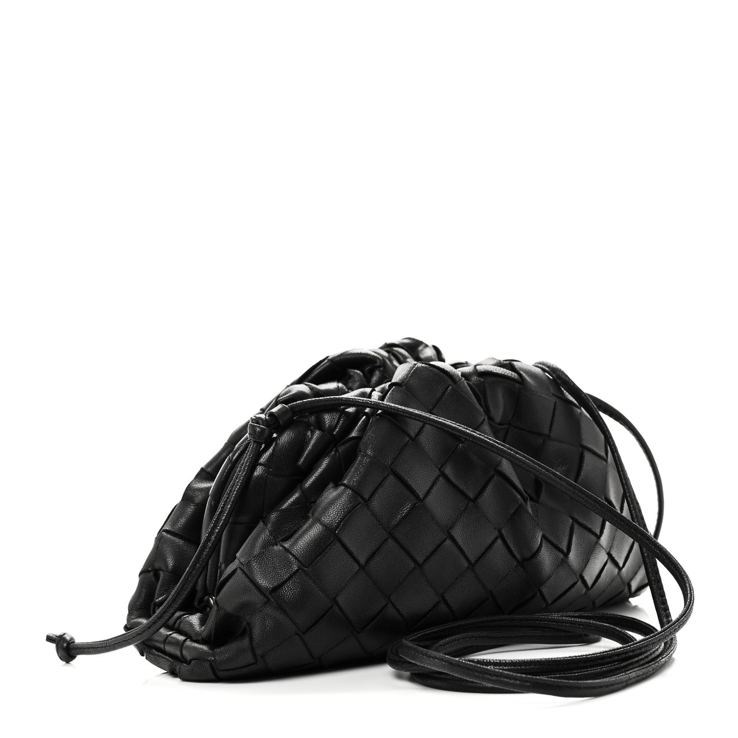 Nappa Intrecciato The Mini Pouch Black