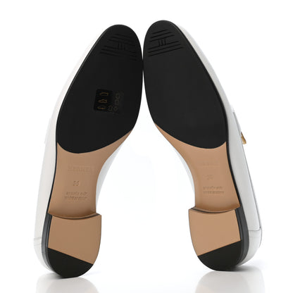 Hermes Calfskin Womens Paris Loafers 36 White Bois De Santal 4 of 4