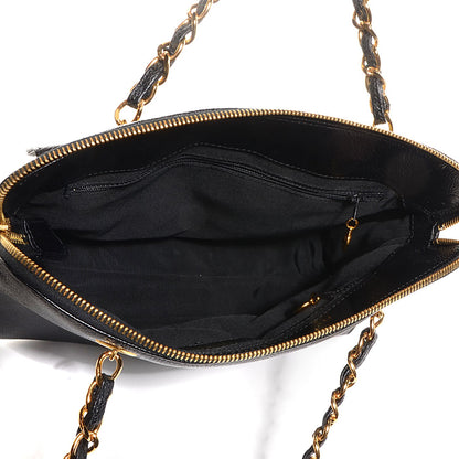 Chanel Caviar Flap Shoulder Bag Black 5 of 9