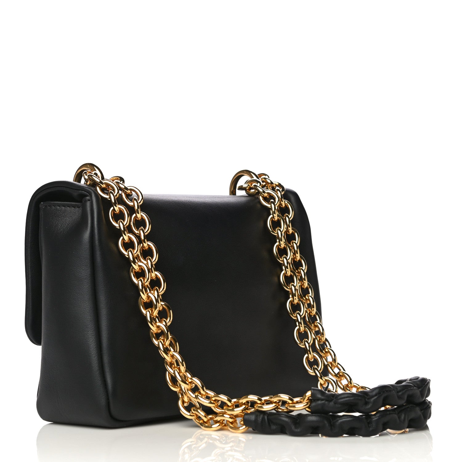 Tom Ford Calfskin Natalia Chain Bag Black 4 of 13