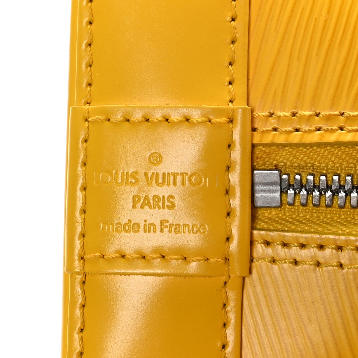 Louis Vuitton Epi Alma PM Citron 6 of 10