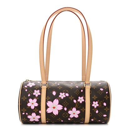 Louis Vuitton LV X TM Monogram Cherry Blossom Papillon Sakura Brown 1 of 10
