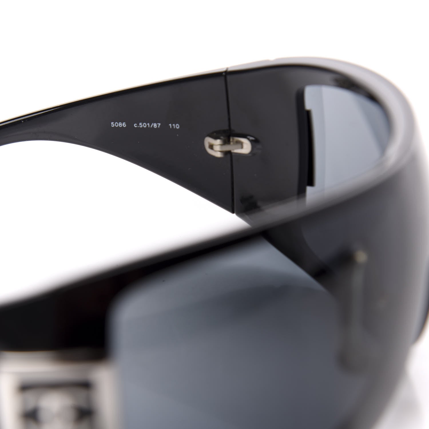 Chanel CC Logo Sunglasses 5086 Black 4 of 7