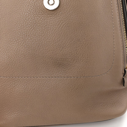 Chloe Suede Calfskin Medium Faye Backpack Motty Grey 12 of 13